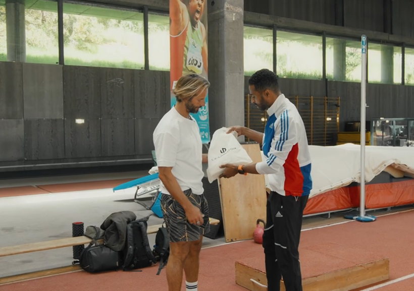 Nelson Évora convida Ricardo Guedes